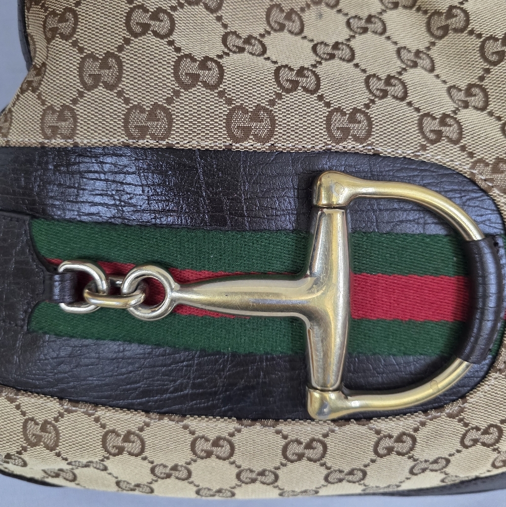 Gucci Beige and Brown Hobo Bag - Picture 15 of 16